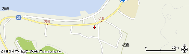鹿児島県鹿児島市桜島小池町1439周辺の地図