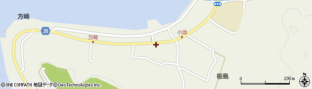 鹿児島県鹿児島市桜島小池町1431周辺の地図