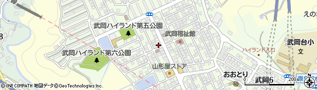 済生会鹿児島地域福祉センター　グループホーム武岡５丁目周辺の地図