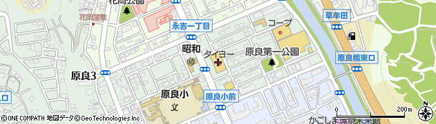 西日本シティ銀行タイヨー原良店 ＡＴＭ周辺の地図