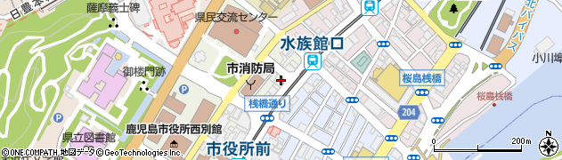 株式会社読売鹿児島広告社周辺の地図