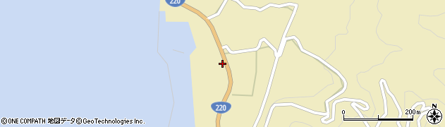 鹿児島県垂水市二川1252周辺の地図