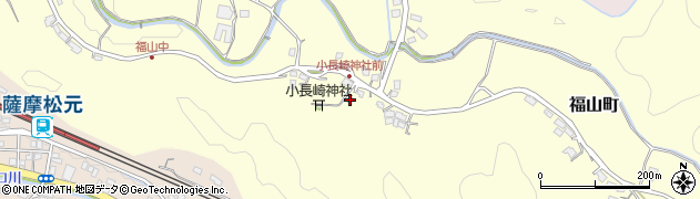 福山上自治公民館周辺の地図