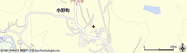 鹿児島県鹿児島市小野町3613-2周辺の地図