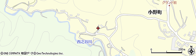 鹿児島県鹿児島市小野町5270周辺の地図