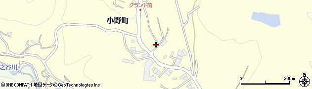 鹿児島県鹿児島市小野町3660周辺の地図