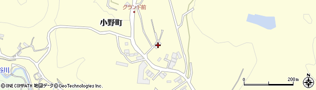 鹿児島県鹿児島市小野町3611周辺の地図