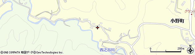 鹿児島県鹿児島市小野町5262周辺の地図