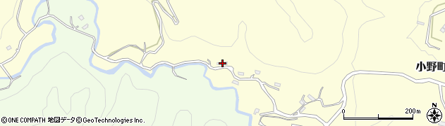 鹿児島県鹿児島市小野町5224周辺の地図