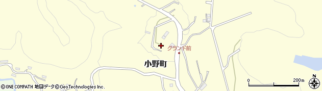 鹿児島県鹿児島市小野町3690周辺の地図