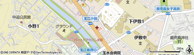 株式会社川商ハウス　伊敷店周辺の地図