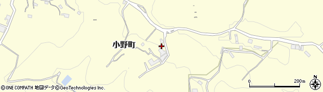 鹿児島県鹿児島市小野町4784周辺の地図