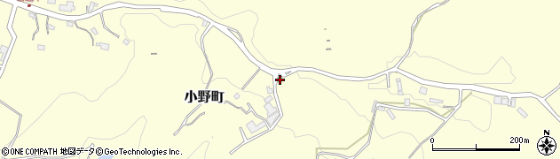 鹿児島県鹿児島市小野町4782-1周辺の地図