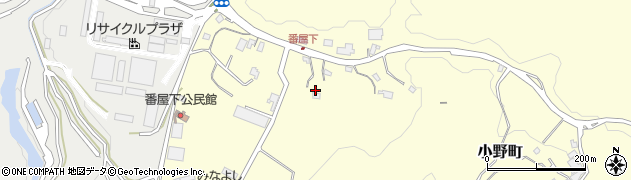 鹿児島県鹿児島市小野町4984周辺の地図