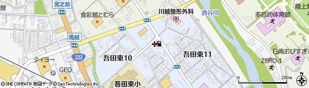 東九州石油株式会社　ハートイン星倉ＳＳ周辺の地図