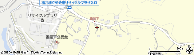 鹿児島県鹿児島市小野町5024周辺の地図