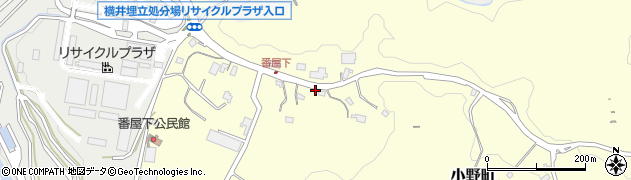 鹿児島県鹿児島市小野町4979周辺の地図