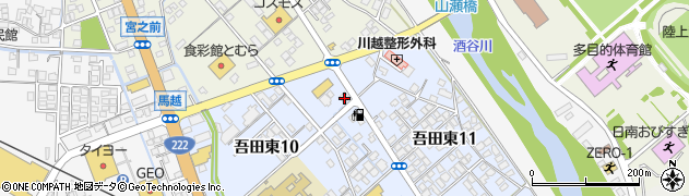 若松仏壇店周辺の地図