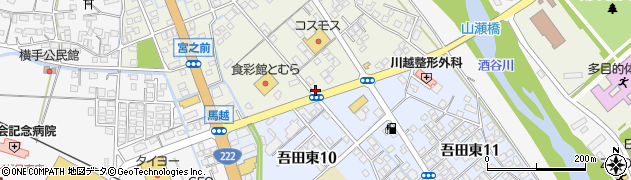 古沢サイクル周辺の地図