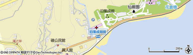 尚古集成館周辺の地図