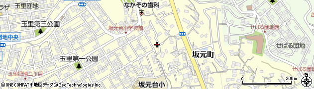 鹿児島県鹿児島市坂元町周辺の地図