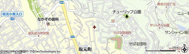 ニュー坂元公園周辺の地図