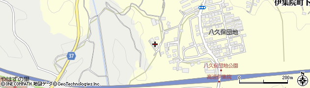 鹿児島県日置市伊集院町下谷口1388周辺の地図