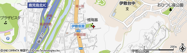 桂庵公園周辺の地図