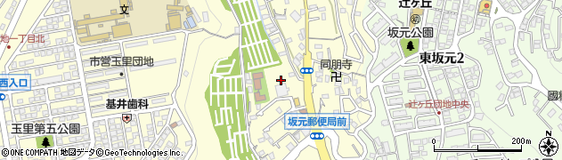 坂元第一公園周辺の地図