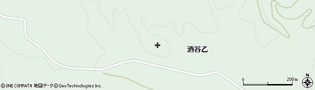 有限会社日南農産　酒谷農場周辺の地図