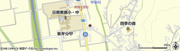 日南東郷郵便局 ＡＴＭ周辺の地図