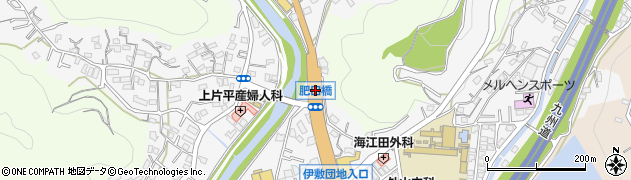 肥田橋周辺の地図