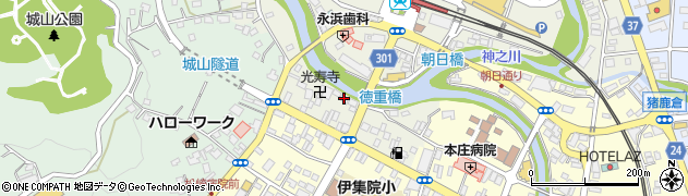 南日本銀行伊集院銀天街 ＡＴＭ周辺の地図