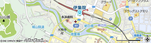 株式会社昴伊集院校周辺の地図