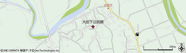 大田下公民館周辺の地図