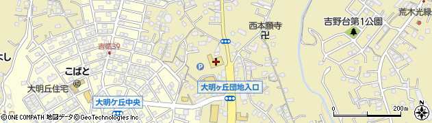 セリアタイヨー吉野店周辺の地図