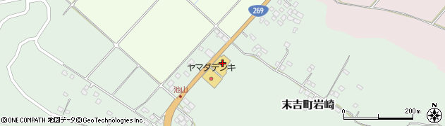 ファミリーショップニシムタ末吉店周辺の地図
