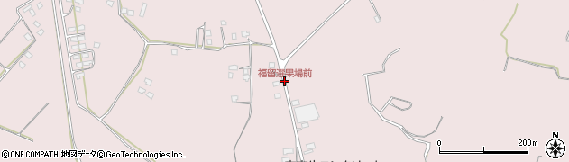 福留選果場前周辺の地図