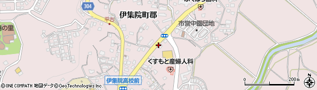 ハタシマ理容伊集院店周辺の地図