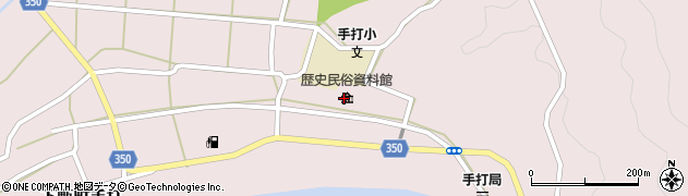 薩摩川内市下甑郷土館周辺の地図