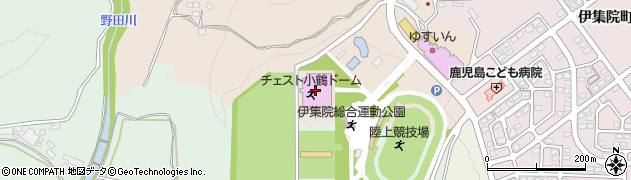 日置市チェスト小鶴ドーム周辺の地図