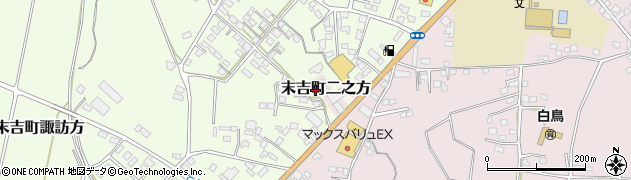 鹿児島県曽於市末吉町諏訪方7940周辺の地図