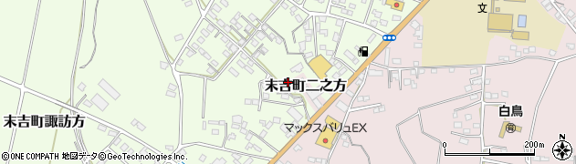 鹿児島県曽於市末吉町諏訪方7942周辺の地図