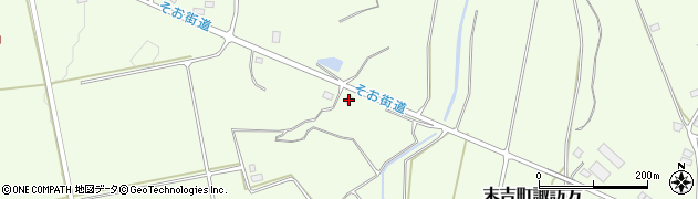 鹿児島県曽於市末吉町諏訪方6546周辺の地図