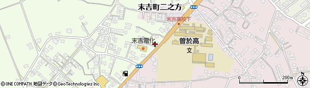 株式会社レモンガスかごしま　末吉営業所周辺の地図