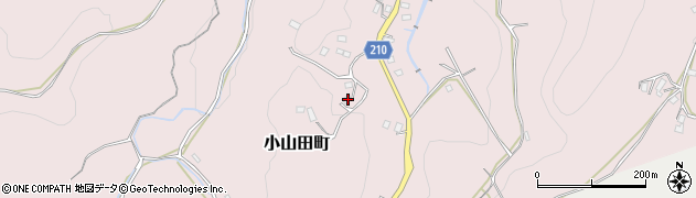 鹿児島県鹿児島市小山田町1628周辺の地図