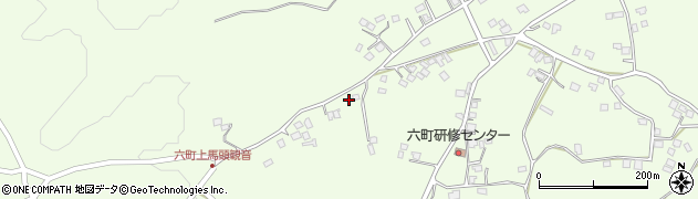 鹿児島県曽於市末吉町諏訪方6395周辺の地図