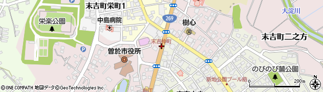 仲町周辺の地図