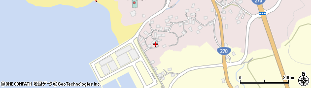 鹿児島県日置市東市来町湯田742周辺の地図