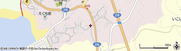 鹿児島県日置市東市来町湯田841周辺の地図